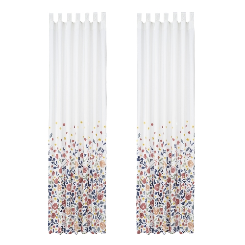 Vorhang, 2er-Set, bunt 135 x 245 cm